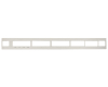 Macintosh ADB Extended Keyboard II F-Key Overlay