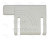 Macintosh ADB Keyboard II Rear Elevation Foot, Right