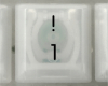 1 ! Keycap, iBook G3 Clamshell, Original