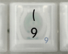 9 ( Keycap, iBook G3 Clamshell, Original Graphite