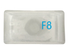 F8 Keycap, iBook G3 Clamshell, Original Blueberry